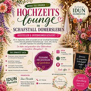 Hochzeitslounge im Schafstall Domersleben